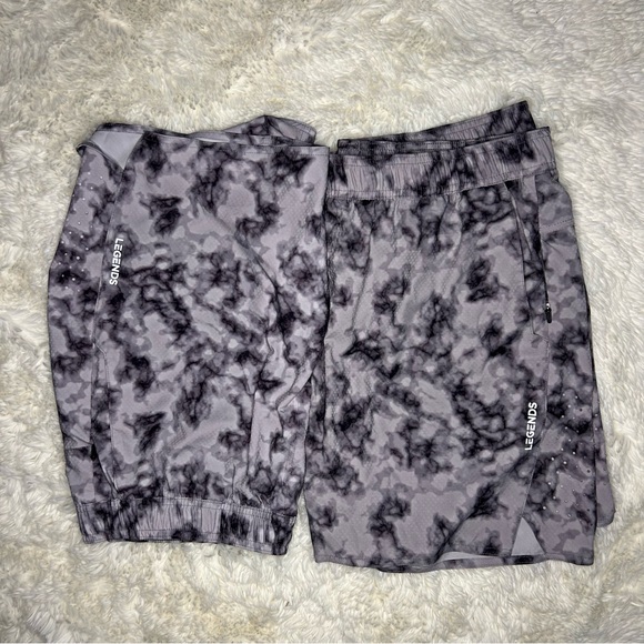 (2)Legends 5” Luka HD shorts black and blue tie-dye Never worn before size XL - Picture 6 of 12